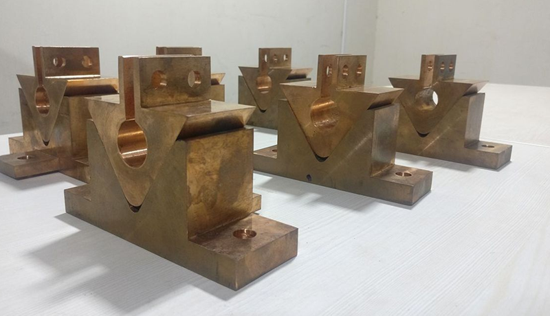 Copper-V-blocks